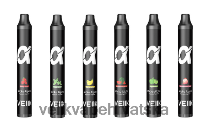 VEIIK Micko Alpha jednokratni vape 600 udisaja 500mah više okusa X8XLL458 | VEIIK Cracker Pod Hrvatska