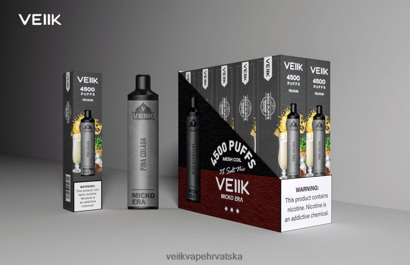 VEIIK Micko Era 4500 udisaja jednokratno 30 mg Pina Colada X8XLL44 | VEIIK Vape Price