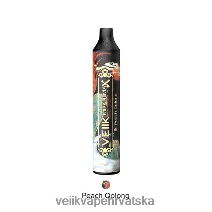 VEIIK Micko Max jednokratni vape 1500 dimova breskva oolong X8XLL412 | VEIIK Vape Zagreb