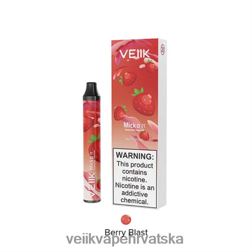 VEIIK Micko Pie jednokratni vape 600 dimova bobičasto voće X8XLL426 | VEIIK Pod Hrvatska