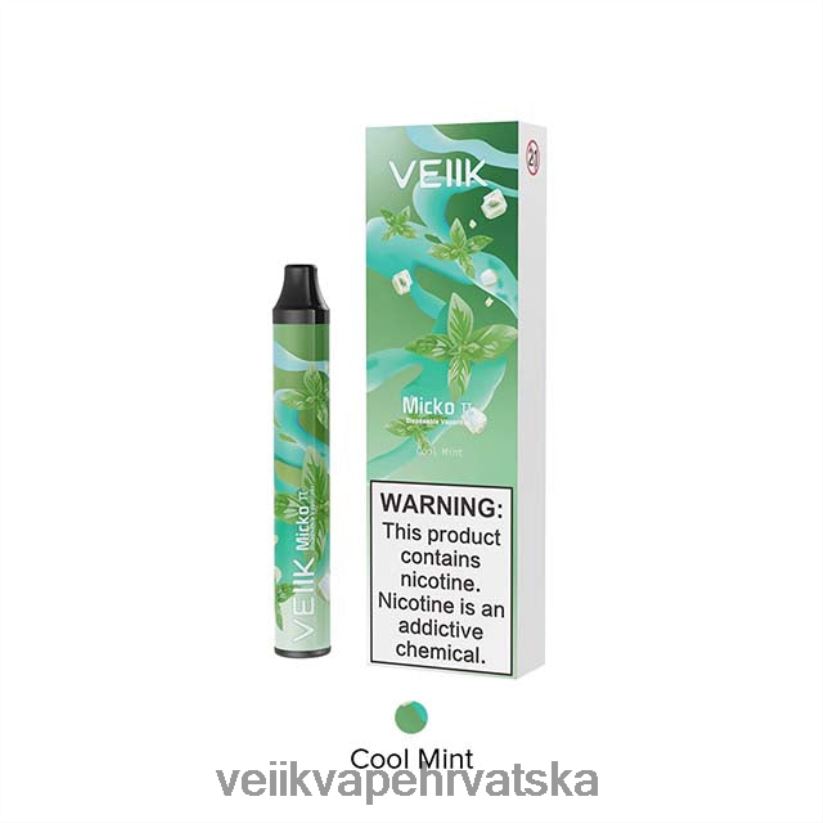 VEIIK Micko Pie jednokratni vape 600 dimova hladna menta X8XLL422 | VEIIK Vape Zagreb